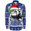 Canterbury-Bankstown Bulldogs Long Sleeve Shirt Merry Christmas Game Day Knit Style Team Edition