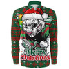 South Sydney Rabbitohs Long Sleeve Shirt Merry Christmas Game Day Knit Style Team Edition