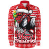 St. George Illawarra Dragons Long Sleeve Shirt Merry Christmas Game Day Knit Style Team Edition