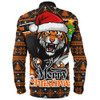 Wests Tigers Long Sleeve Shirt Merry Christmas Game Day Knit Style Team Edition Wests Tigers Long Sleeve Shirt Merry Christmas Game Day Knit Style Team Edition