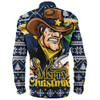 North Queensland Cowboys Long Sleeve Shirt Merry Christmas Game Day Knit Style Team Edition