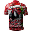 St. George Illawarra Dragons Polo Shirt Merry Christmas Game Day Knit Style Team Edition