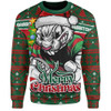 South Sydney Rabbitohs Sweatshirt Merry Christmas Game Day Knit Style Team Edition