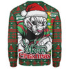 South Sydney Rabbitohs Sweatshirt Merry Christmas Game Day Knit Style Team Edition