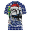 Canterbury-Bankstown Bulldogs T-Shirt Merry Christmas Game Day Knit Style Team Edition