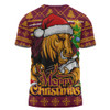 Brisbane Broncos T-Shirt Merry Christmas Game Day Knit Style Team Edition