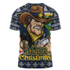 North Queensland Cowboys T-Shirt Merry Christmas Game Day Knit Style Team Edition