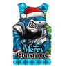 Cronulla-Sutherland Sharks Men Singlet Merry Christmas Game Day Knit Style Team Edition