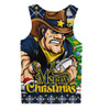 North Queensland Cowboys Men Singlet Merry Christmas Game Day Knit Style Team Edition North Queensland Cowboys Men Singlet Merry Christmas Game Day Knit Style Team Edition