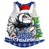 Canterbury-Bankstown Bulldogs Women Racerback Singlet Merry Christmas Game Day Knit Style Team Edition Canterbury-Bankstown Bulldogs Women Racerback Singlet Merry Christmas Game Day Knit Style Team Edition