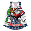 Sydney Roosters Women Racerback Singlet Merry Christmas Game Day Knit Style Team Edition