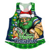 Canberra Raiders Women Racerback Singlet Merry Christmas Game Day Knit Style Team Edition