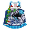 New South Wales Blues Women Racerback Singlet Merry Christmas Game Day Knit Style Team Edition
