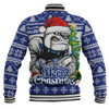 Canterbury-Bankstown Bulldogs Baseball Jacket Merry Christmas Game Day Knit Style Team Edition