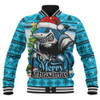 Cronulla-Sutherland Sharks Baseball Jacket Merry Christmas Game Day Knit Style Team Edition