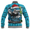 Cronulla-Sutherland Sharks Baseball Jacket Merry Christmas Game Day Knit Style Team Edition