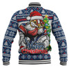 Sydney Roosters Baseball Jacket Merry Christmas Game Day Knit Style Team Edition