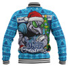 New South Wales Blues Baseball Jacket Merry Christmas Game Day Knit Style Team Edition