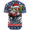 Sydney Roosters Baseball Shirt Merry Christmas Game Day Knit Style Team Edition
