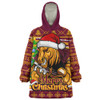 Brisbane Broncos Snug Hoodie Merry Christmas Game Day Knit Style Team Edition