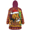 Brisbane Broncos Snug Hoodie Merry Christmas Game Day Knit Style Team Edition