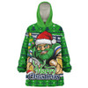 Canberra Raiders Snug Hoodie Merry Christmas Game Day Knit Style Team Edition