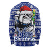 Canterbury-Bankstown Bulldogs Long Sleeve T-shirt Merry Christmas Game Day Knit Style Team Edition