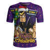 Melbourne Storm Rugby Jersey Merry Christmas Game Day Knit Style Team Edition