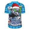 New South Wales Blues Rugby Jersey Merry Christmas Game Day Knit Style Team Edition