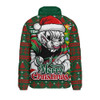 South Sydney Rabbitohs Padded Jacket Merry Christmas Game Day Knit Style Team Edition