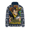 North Queensland Cowboys Padded Jacket Merry Christmas Game Day Knit Style Team Edition