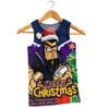 Melbourne Storm Men Singlet Santa Scoring Touchdown On Christmas Game Day Melbourne Storm Men Singlet Santa Scoring Touchdown On Christmas Game Day