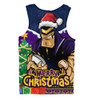 Melbourne Storm Men Singlet Santa Scoring Touchdown On Christmas Game Day Melbourne Storm Men Singlet Santa Scoring Touchdown On Christmas Game Day