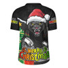 Penrith Panthers Rugby Jersey Santa Scoring Touchdown On Christmas Game Day