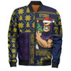 Melbourne Storm Bomber Jacket Christmas Magic Knit Style Winter Glow