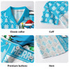 Cronulla-Sutherland Sharks Hawaiian Shirt Christmas Magic Knit Style Winter Glow