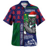New Zealand Warriors Hawaiian Shirt Christmas Magic Knit Style Winter Glow