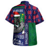 New Zealand Warriors Hawaiian Shirt Christmas Magic Knit Style Winter Glow