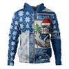Canterbury-Bankstown Bulldogs Hoodie Christmas Magic Knit Style Winter Glow