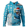 Cronulla-Sutherland Sharks Hoodie Christmas Magic Knit Style Winter Glow