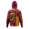 Brisbane Broncos Hoodie Christmas Magic Knit Style Winter Glow