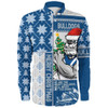 Canterbury-Bankstown Bulldogs Long Sleeve Shirt Christmas Magic Knit Style Winter Glow