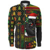 Penrith Panthers Long Sleeve Shirt Christmas Magic Knit Style Winter Glow
