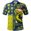 Parramatta Eels Polo Shirt Christmas Magic Knit Style Winter Glow