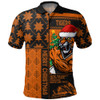 Wests Tigers Polo Shirt Christmas Magic Knit Style Winter Glow