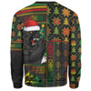 Penrith Panthers Sweatshirt Christmas Magic Knit Style Winter Glow