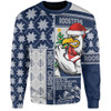 Sydney Roosters Sweatshirt Christmas Magic Knit Style Winter Glow