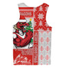 St. George Illawarra Dragons Men Singlet Christmas Magic Knit Style Winter Glow