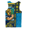 Gold Coast Titans Men Singlet Christmas Magic Knit Style Winter Glow