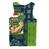Canberra Raiders Men Singlet Christmas Magic Knit Style Winter Glow